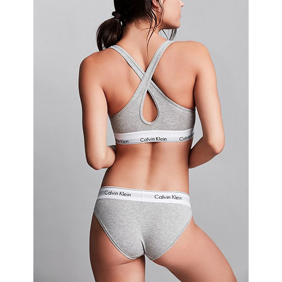 Conjunto Sujetador y Slip Calvin Klein Mujer Blanco